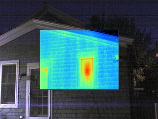 Argon depletion can be seen with the infrared camera.